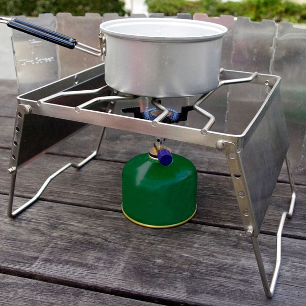 HIGHMOUNT ( ハイマウント ) アジャスタブルグリル | アウトドア | キャンプ | 調理 | 料理 | コンパクト | 折りたたみ | ステンレス | 強い | 高さ調節 | 5段階 | 23222 | はいまうんと