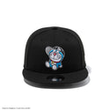 NEW ERA ( ニューエラ ) 9FIFTY ドラえもん キャップ | ブラック | クローム | 帽子 | 日よけ | ユニセックス | サイズ調整 | フラットバイザー | アウトドア | キャンプ | アジャスタブル | 14935422 | 14935421 | にゅーえら