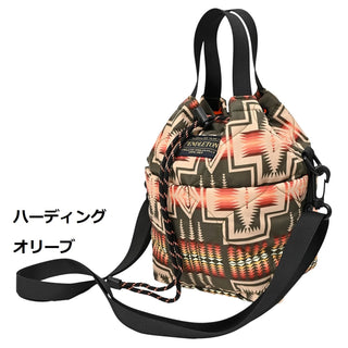 KiU ( キウ ) 【 PENDLETON® × KiU LMITIED ITEM 】 パデッドポケッタフルミニバッグ | K481 | バッグ | ショルダーバッグ | 小さめ | カバン | 秋冬 | オススメ | 丸い | 可愛い | お出かけ