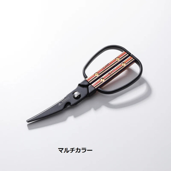 FEDECA ( フェデカ ) キッチンハサミ | ハサミ | キッチン用品 | ウッドハンドル | ステンレス | カーブ | 引き切り | 分解  | 水洗い | 耐水 | アウトドア | キャンプ | かっこいい | プレゼント