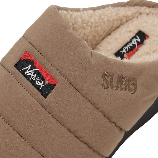 NANGA ( ナンガ ) NANGA×SUBU ヒノック ウィンター サンダル | サンダル | 室内 | お部屋 | 暖かい | 防寒 | 難燃 | 焚き火 | ボアフリース | 軽い | 軽量 | 冬サンダル | 屋外 | リラックス | なんが | NA2443-3E106