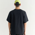 NANGA ( ナンガ ) ECO HYBRID BOX LOGO LOOSE FIT TEE UNISEX エコハイブリッドボックスロゴルーズフィットティー | 半袖シャツ | シャツ | シンプル | ロゴ | 夏服 | ゆったり | 定番 | なんが