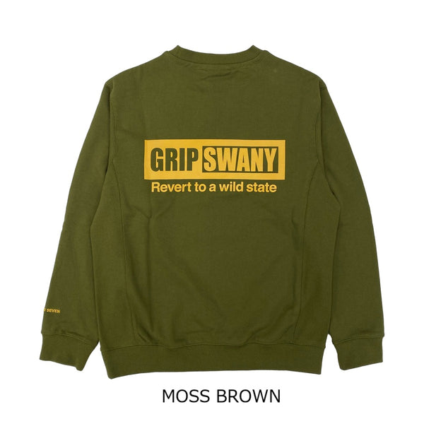 FIELD SEVEN × GRIP SWANY ( フィールドセブン × グリップスワニー ) スウェット メンズ レディース ユニセックス コラボ カジュアル 秋冬 トレーナー 長袖 クルーネック おしゃれ ワークウェア