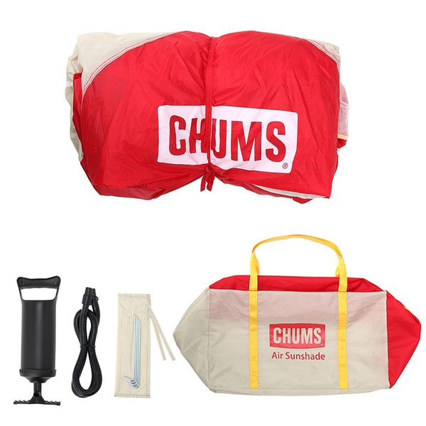 CHUMS ( チャムス ) ブービーエアーサンシェード | テント | タープ | サンシェード | お花見 | キャンプ | デイキャンプ | 海 | レジャー | アウトドア | CH62-2157 | 2～3人用 | 簡単 | 設営 | ちゃむす