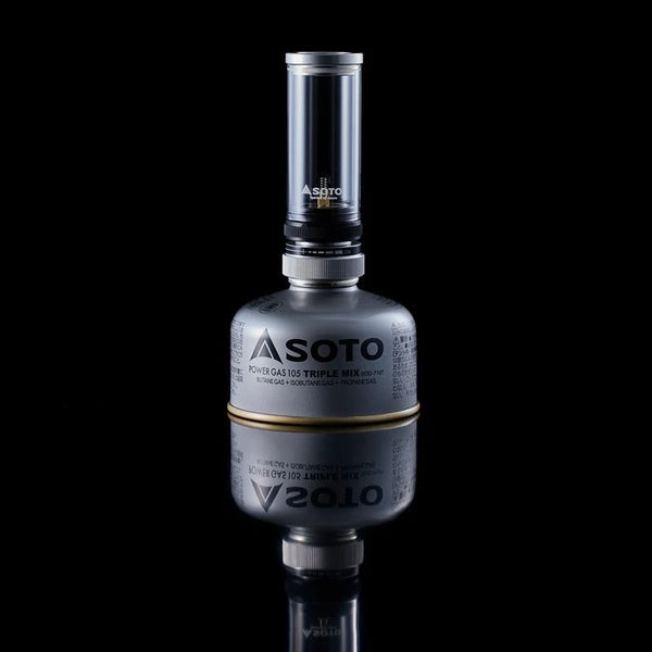 SOTO ( ソト ) Hinoto | ひのと | SODー260 | ガスランタン | キャンドル風 | ライターガス | 燃料缶 | CB缶 | OD缶 | キャンプ | アウトドア | 焚き火 | バーベキュー | ソロキャンプ | ランタン | 収納ケース