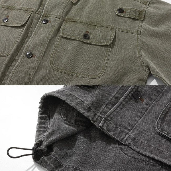 KRIFF MAYER ( クリフメイヤー ) マルチポケット森林ジャケット | MENS | 2535101 | メンズ | ジャケット | 春 | シンプル | ポケット | ヴィンテージ | アウター | オシャレ | くりふめいやー | レジャー | お出かけ | アウトドア | カジュアル