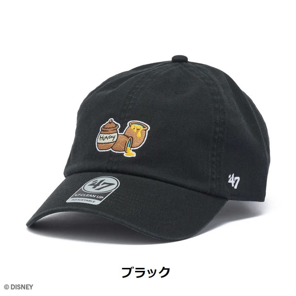 '47 ( フォーティーセブン ) '47 クリーンナップ ディズニー Disney ウィニー・ザ・プー ブラック | キャメル | 帽子 | キャップ | Disney | 定番 | サイズ調整 | アウトドア | カジュアル | 日よけ | キャンプ | キャップ | 14920455 | 14920457 | ふぉーてぃーせぶん