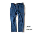 GRIP SWANY ( グリップスワニー ) 【 GSP-70V 】 DENIM CAMP PANTS | パンツ | ロングパンツ | 定番 | 復刻 | デニム | デニムパンツ | インディゴ | ライトインディゴ | アウトドア | キャンプ | レジャー | ぐりっぷすわにー
