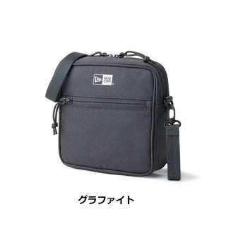 NEW ERA ( ニューエラ ) スクエア ショルダーポーチ 1.5L | ショルダーバッグ | シンプル | お出かけ | アウトドア | ミニバッグ | 小さめ | ボディバッグ | 四角い | ポリエステル | ユニセックス | にゅーえら