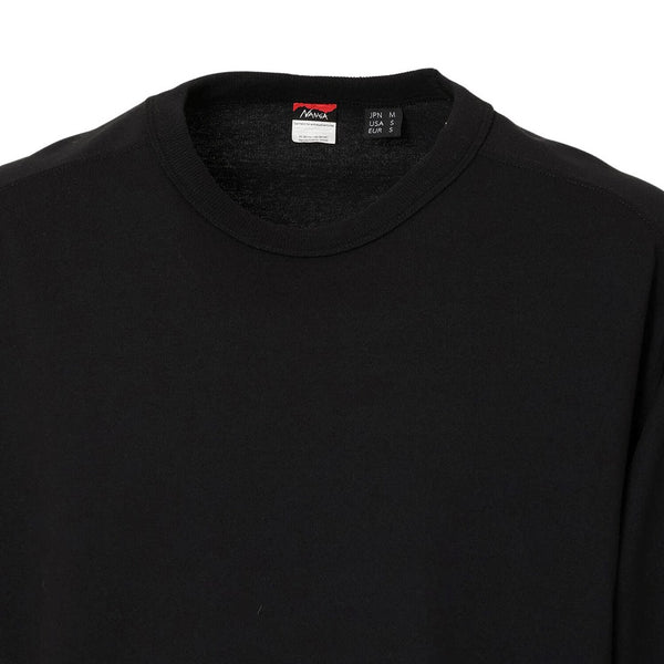 NANGA ( ナンガ ) エコハイブリッド オーバーサイズ ロングスリーブTシャツ | 長袖 | Tシャツ | ロンT | シンプル | ホワイト | ブラック | お出かけ | オシャレ | NW2411-1G808 | ゆったり | なんが