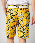 【 SALE 】 LOUDMOUTH ( ラウドマウス ) ストレッチツイル 柄ショートパンツ | ゴルフ | ウェア | 派手 | ハーフパンツ | 半ズボン | メンズ | 765334 | 動きやすい | インパクト | らうどまうす