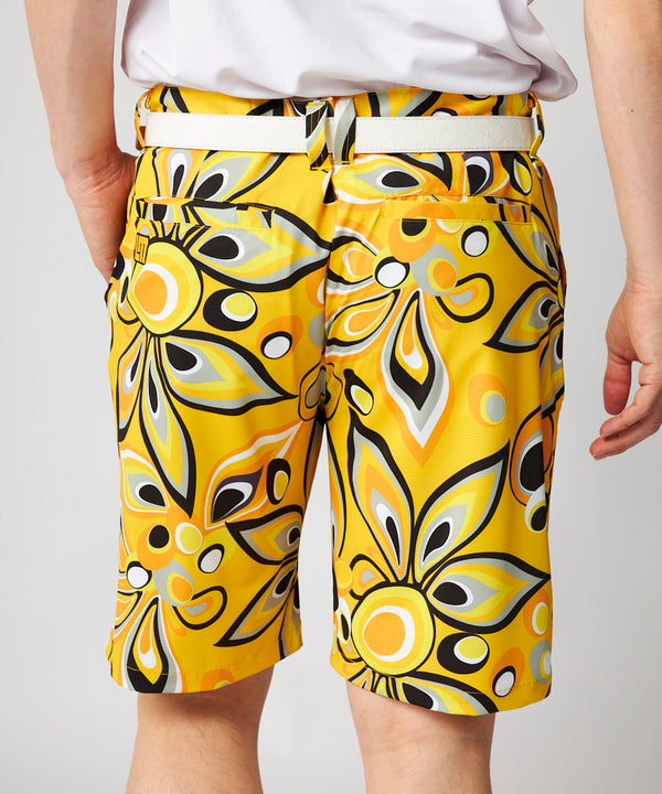 【 SALE 】 LOUDMOUTH ( ラウドマウス ) ストレッチツイル 柄ショートパンツ | ゴルフ | ウェア | 派手 | ハーフパンツ | 半ズボン | メンズ | 765334 | 動きやすい | インパクト | らうどまうす