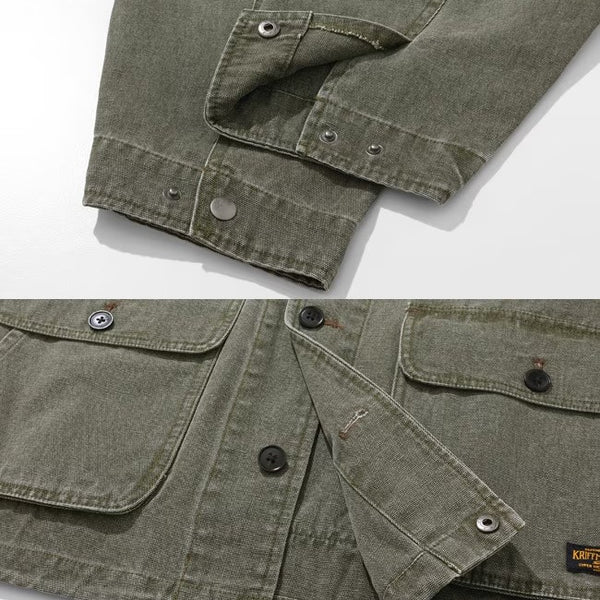 KRIFF MAYER ( クリフメイヤー ) マルチポケット森林ジャケット | MENS | 2535101 | メンズ | ジャケット | 春 | シンプル | ポケット | ヴィンテージ | アウター | オシャレ | くりふめいやー | レジャー | お出かけ | アウトドア | カジュアル