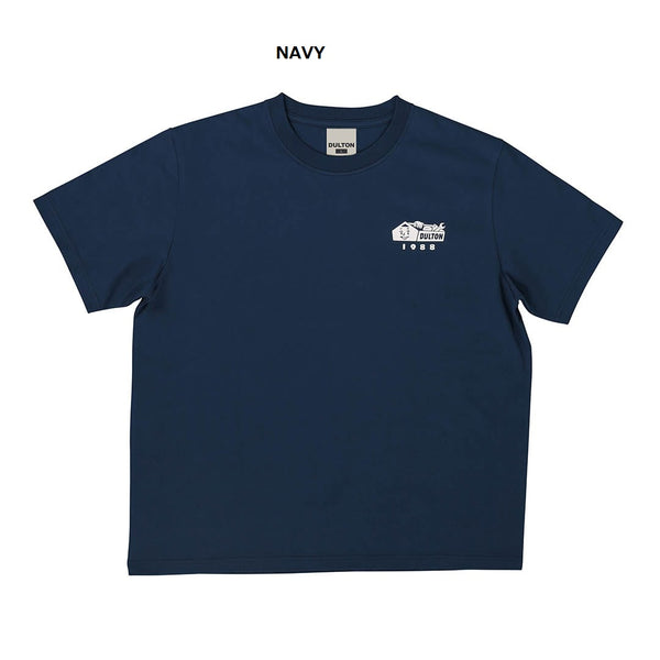 DULTON ( ダルトン ) DULTON T-SHIRT TOOL BOX | シャツ | 半袖シャツ | Tシャツ | 半袖Tシャツ | コットン100% | 7.7オンス | 普段着 | 作業着 | 夏服 | シンプル | バックプリント | T24-0866