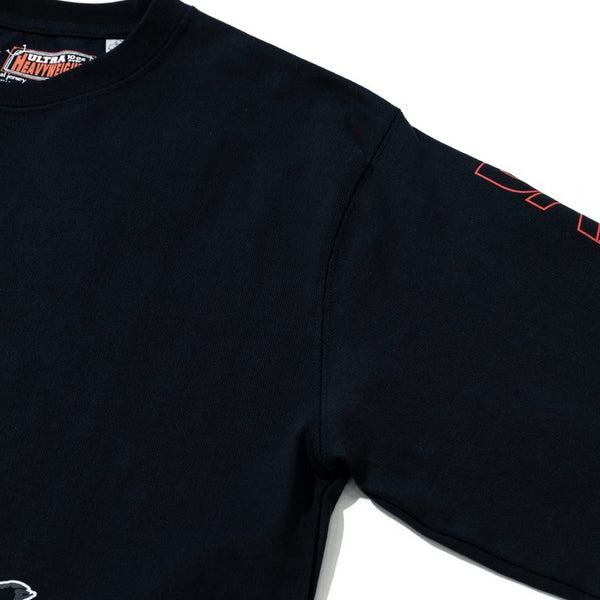 go slow caravan ( ゴースローキャラバン ) 【 NISSAN×go slow caravan 】 超ヘビーUSA/CRALLYメカニック猫ロングスリーブTEE | MENS | メンズ | トップス | ウェア | ロンT | 長袖 | Tシャツ | 綿100％ | 351951 | ごーすろーきゃらばん