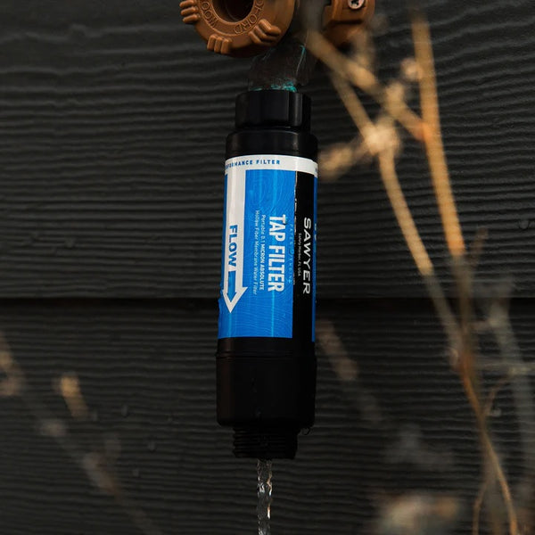 【 SALE 】SAWYER  ( ソーヤー ) SAWYER TAP FILTER SP134 / ソーヤー タップフィルター SP134 | 防災 | 登山 | キャンプ | アウトドア | コンパクト | 浄水 | 浄水器 | 簡単 | 旅行