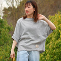 KRIFF MAYER ( クリフメイヤー ) ウェットプロテクトモモンガT | LADYS | レディース | W2447832 | トップス | 汗が滲みにくい | 接触冷感 | 軽撥水 | ドルマンスリーブ | Tシャツ | シャツ | 半袖 | 夏服 | くりふめいやー