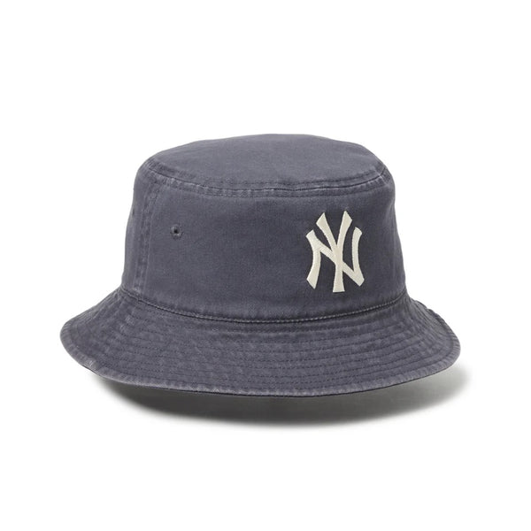 NEW ERA ( ニューエラ ) バケット01 リバーシブル MLB Bucket Hat ニューヨーク・ヤンキース ネイビー / ダークグラファイト | ハット | 帽子 | 日よけ | コットン | ユニセックス | アウトドア | お出かけ | オシャレ | キャンプ | 14744770 | にゅーえら