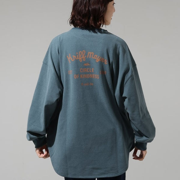 KRIFF MAYER ( クリフメイヤー ) もちのびゆるT | LADYS | レディース | W2515609 | トップス | ウェア | ストレッチ性 | もちもち | 伸縮性 | 着痩せ | ワンポイント | オシャレ | 体型カバー | 秋服 | 冬服 | くりふめいやー