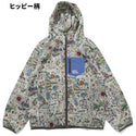 KRIFF MAYER ( クリフメイヤー ) クリーネス総柄フードジャケット | MENS | 2537804 | メンズ | 春 | 個性的 | ユニセックス | 防汚 | 薄手 | ポリエステル | アウトドア | キャンプ | お出かけ | コンパクト | くりふめいやー