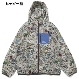 KRIFF MAYER ( クリフメイヤー ) クリーネス総柄フードジャケット | MENS | 2537804 | メンズ | 春 | 個性的 | ユニセックス | 防汚 | 薄手 | ポリエステル | アウトドア | キャンプ | お出かけ | コンパクト | くりふめいやー
