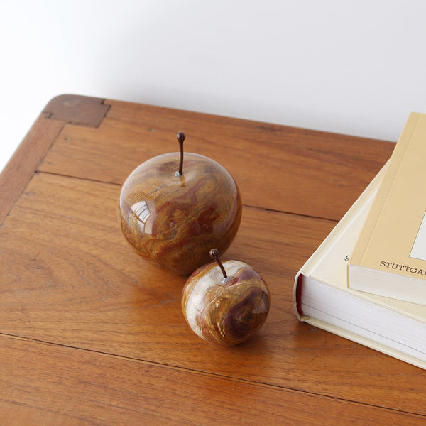 DETAIL ( ディテール ) Marble Apple Small マーブルアップル スモール | リンゴ | オブジェ | 置物 | りんご | Sサイズ | インテリア | オシャレ | 大理石 | 天然 | ヴィンテージ | 3348 | デスク | でぃてーる