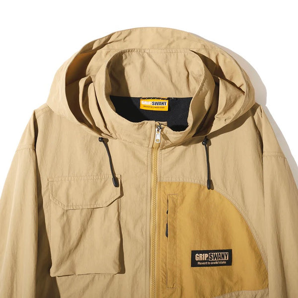 GRIP SWANY ( グリップスワニー ) 【 GSMJ-139 】 GS UTILITY JACKET | ジャケット | アウター | アウトドア | キャンプ | レジャー | 収納 | ポケット | 撥水 | ナイロン | メッシュ | ぐりっぷすわにー