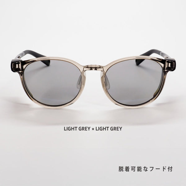 NIHO ( ニホ ) -OTO- NH-103 偏光サングラス ボストン型 サングラス 軽量 アウトドア 登山 トレッキング ハイキング 釣り キャンプ 雪山 紫外線対策 反射光カット サイドフード 着脱可能 メンズ レディース