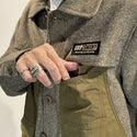 GRIP SWANY ( グリップスワニー ) 【 GSMJ-058 】 MACKINAW JACKET | ジャケット | アウター | 上着 | アウトドア | レジャー | キャンプ | 冬 | 防寒 | マッキノージャケット | ウール調 | メンズ | アパレル | ウェア | ぐりっぷすわにー