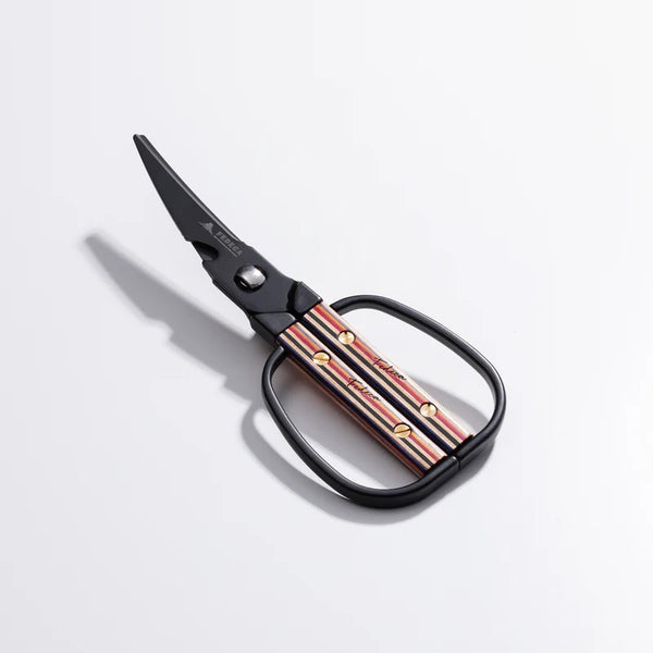 FEDECA ( フェデカ ) キッチンハサミ | ハサミ | キッチン用品 | ウッドハンドル | ステンレス | カーブ | 引き切り | 分解  | 水洗い | 耐水 | アウトドア | キャンプ | かっこいい | プレゼント