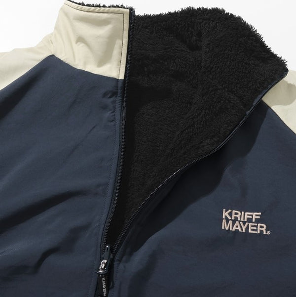 KRIFF MAYER ( クリフメイヤー ) ひっくりスタンドジャケット | MENS | 2514404 | リバーシブル | 防寒 | ジャケット | アウター | 冬服 | 羽織り | アウトドア | キャンプ | レジャー | お出かけ | ボア | フリース | 暖かい | 2514404 | くりふめいやー