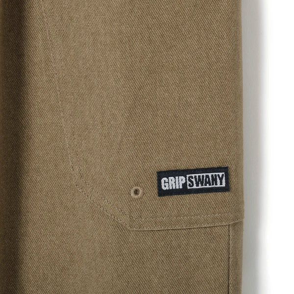 GRIP SWANY ( グリップスワニー ) GSMP-241 VINTAGE LIKE WIDE CAMP PANTS パンツ ロングパンツ アウトドア キャンプ メンズ イージーパンツ リラックス コットン100％ タウンユース