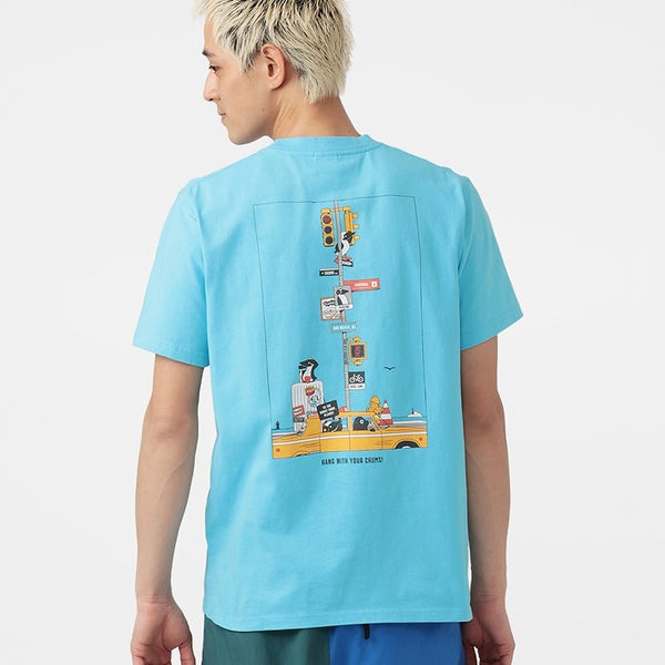 CHUMS ( チャムス ) ブービーロストシティトリップポケットTシャツ | 半袖 | Tシャツ | 半袖Tシャツ | ウェア | 夏服 | アパレル | トップス | オシャレ | バックプリント | コットン | 耐久性 | 型くずれしにくい | CH01-2739 | ちゃむす