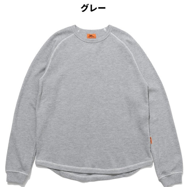 KRIFF MAYER ( クリフメイヤー ) ハニカムワッフルロンT MENS 2437813 | メンズ | アパレル | ロンT | ロングTシャツ | 長袖 | ワッフル | ヴィンテージ | ロングシーズン | 着回し | オシャレ