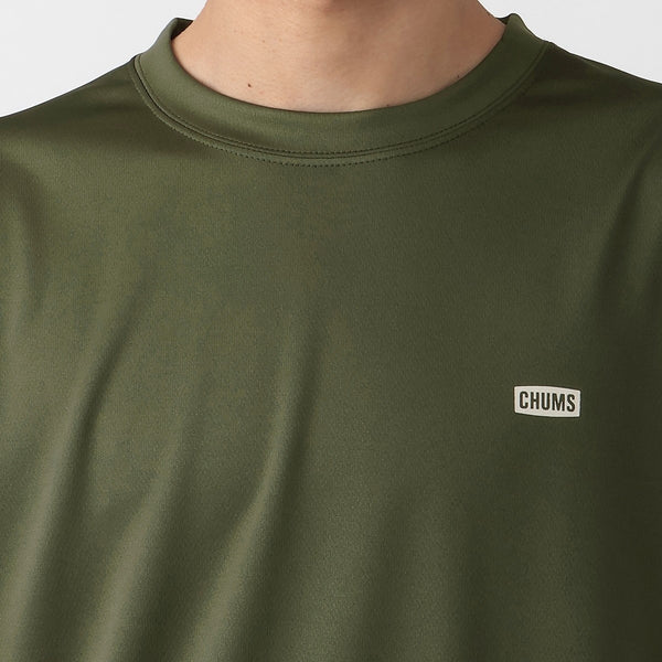 CHUMS ( チャムス ) シナワバブービーロゴTシャツ 半袖 Tシャツ メンズ レディース ユニセックス トップス カットソー ロゴTシャツ UVカット ドライ ストレッチ アウトドア キャンプ フェス レジャー カジュアル 普段使い CH01-2930