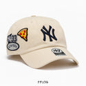 '47 ( フォーティーセブン ) クリーンナップ ニューヨーク・ヤンキース BADGES キャップ 帽子 ベースボールキャップ CLEAN UP MLB メジャーリーグ ニューヨークヤンキース ヤンキース NY ロゴ 刺繍 メンズ レディース ユニセックス カーブバイザー アジャスター サイズ調整
