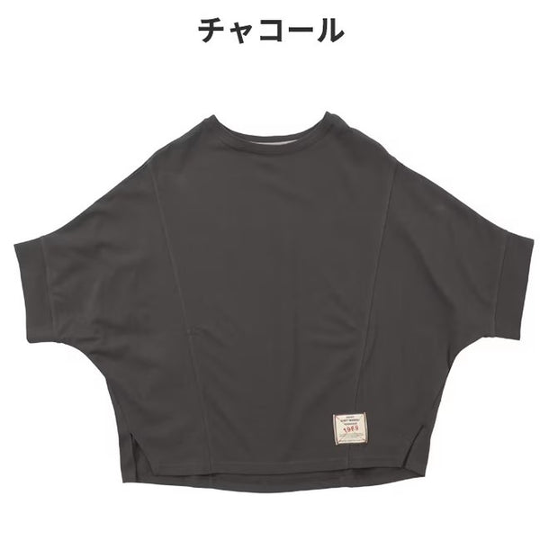 KRIFF MAYER ( クリフメイヤー ) ウェットプロテクトモモンガT | LADYS | レディース | W2447832 | トップス | 汗が滲みにくい | 接触冷感 | 軽撥水 | ドルマンスリーブ | Tシャツ | シャツ | 半袖 | 夏服 | くりふめいやー