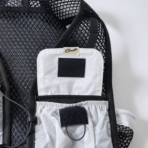 COBMASTER ( コブマスター ) COB-CR HUMMING PACK VEST ハミングパックベスト ベストバッグ ベストパック バックパック リュック 収納ポケット 多機能ポケット 8ポケット ユニセックス フェス アウトドア キャンプ ハイキング ランニング 旅行 軽量 収納 81930400