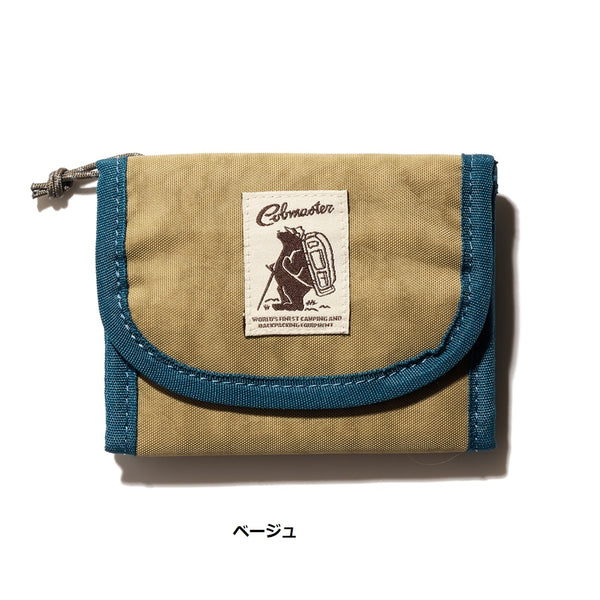 COBMASTER ( コブマスター ) COB LEISURE WALLET | こぶますたー | 81091500 | カラフル | レトロ | コンパクト | 財布 | ミニ財布 | 登山 | キャンプ | レジャー | アウトドア | 大容量 | 薄型 | 機能性 | 使いやすい | Dカン付 | コインケース | 小銭入れ