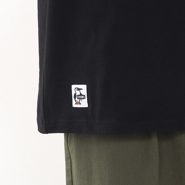 CHUMS ( チャムス ) ブービーロゴロングスリーブTシャツ | ロンT | ロングTシャツ | 長袖 | 長袖Tシャツ | バックプリント | ホワイト | ブラック | CH01-2727 | お出かけ | トップス | アパレル | ちゃむす