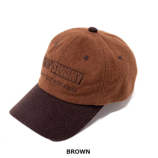 GRIP SWANY ( グリップスワニー ) 【 GSUA-093 】 WOOL FLANNEL CAP | 帽子 | キャップ | オシャレ | 秋 | 冬 | ウール | シンプル | ベースボールキャップ | スタンダード | アウトドア | レジャー | お出かけ | 日よけ | ぐりっぷすわにー