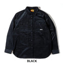 GRIP SWANY ( グリップスワニー ) 【 GSMSH-072 】 CORDUROY STRETCH FIELD SHIRTS | 長袖 | シャツ | シンプル | オシャレ | フィールドシャツ | ポケット | パッチポケット | アウトドア | レジャー | キャンプ | コーデュロイ | ストレッチ | ぐりっぷすわにー