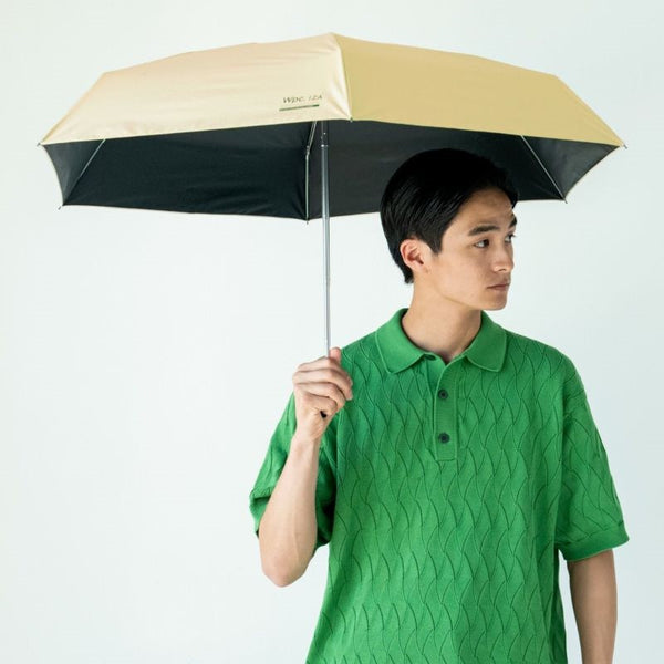 Wpc. ( ダブリュピーシー ) IZA Type COMPACT | 日傘 | コンパクト | 夏 | 通勤 | 通学 | 持ち運び | 晴雨兼用 | 雨傘 | 梅雨 | 手のひらサイズ | 遮光 | 紫外線対策 | 紫外線カット | 軽い