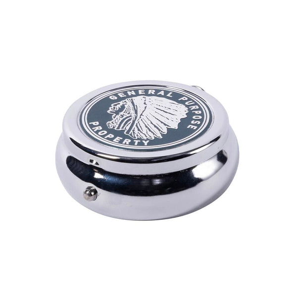 DULTON ( ダルトン ) PORTABLE ASHTRAY ポータブル アッシュトレイ | 携帯灰皿 | オシャレ | 可愛い | アイアン | クロームメッキ | 車 | リング付 | K655-757 | だるとん | 灰皿
