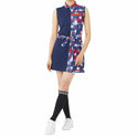 【 SALE 】 LOUDMOUTH ( ラウドマウス ) レディース ノースリーブワンピース プリマスロック | ゴルフ | ゴルフウェア | ワンピース | 吸汗速乾 | UV | 接触冷感 | 夏 | 762658 | らうどまうす
