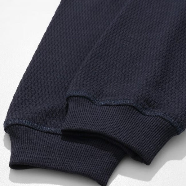 KRIFF MAYER ( クリフメイヤー ) ハニカムワッフルヘンリーロンT メンズ 長袖Tシャツ ロンT ヘンリーネック ワッフル サーマル 無地 カジュアル アメカジ ミリタリー インナー トップス ラウンド裾 リブ袖 ヴィンテージ 秋冬春 アウトドア キャンプ デイリー 2517820
