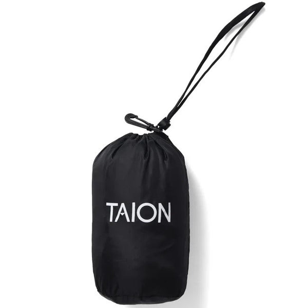 TAION ( タイオン ) ワーク Vネックボタン ダウンベスト | ベスト | 軽い | インナー | ダウン | 軽量 | 暖かい | 防寒 | 秋 | 冬 | シンプル | ブラック | ダークチャコール | TAION-001BWK | アウトドア | キャンプ | レジャー | たいおん