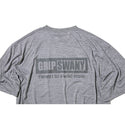 GRIP SWANY ( グリップスワニー ) 【 GSMCT0014 】 BOX LOGO DRY S/S TEE | シャツ | Tシャツ | 半袖 | 半袖Tシャツ | 半袖シャツ | シンプル | UVカット | 速乾 | バックプリント | ランニング | キャンプ | ジム | 使いやすい | アウトドア | レジャー | ぐりっぷすわにー