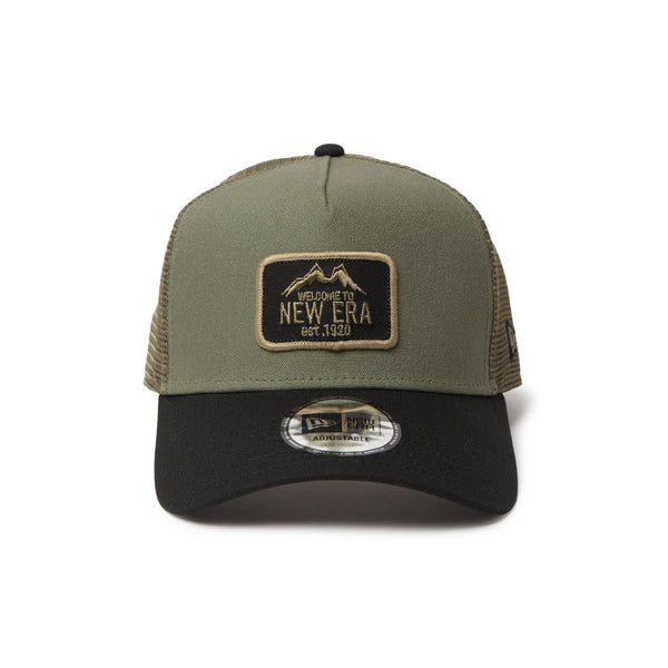 NEW ERA ( ニューエラ ) 9FORTY A-Frame トラッカー Duck Canvas | 帽子 | キャップ | メッシュ | サイズ調整 | 日よけ | キャンプ | ユニセックス | ダックキャンバス | 手洗い | コットン | ポリエステル | にゅーえら