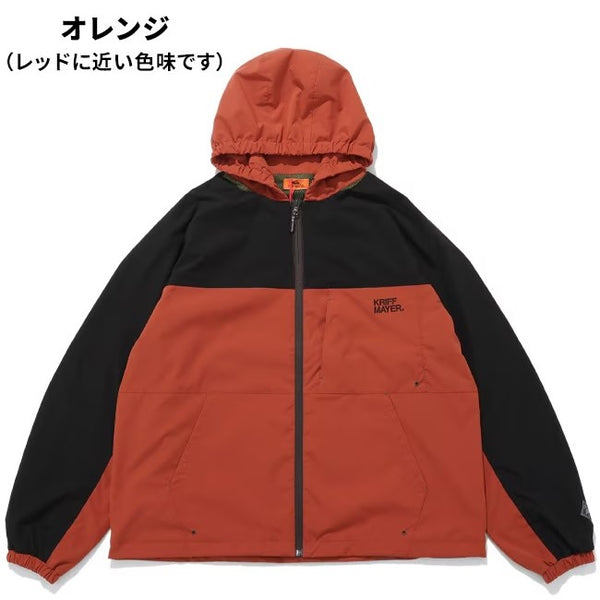 KRIFF MAYER ( クリフメイヤー ) クリーネスベンチレーションジャケット | MENS | 2537801 | メンズ | 春 | アウター | マウンテンパーカー | パーカー | フード | お出かけ | 軽い | 撥水 | 軽量 | キャンプ | レジャー | くりふめいやー | ストレッチ